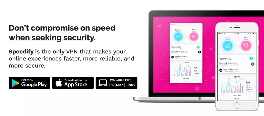 Speedify banner